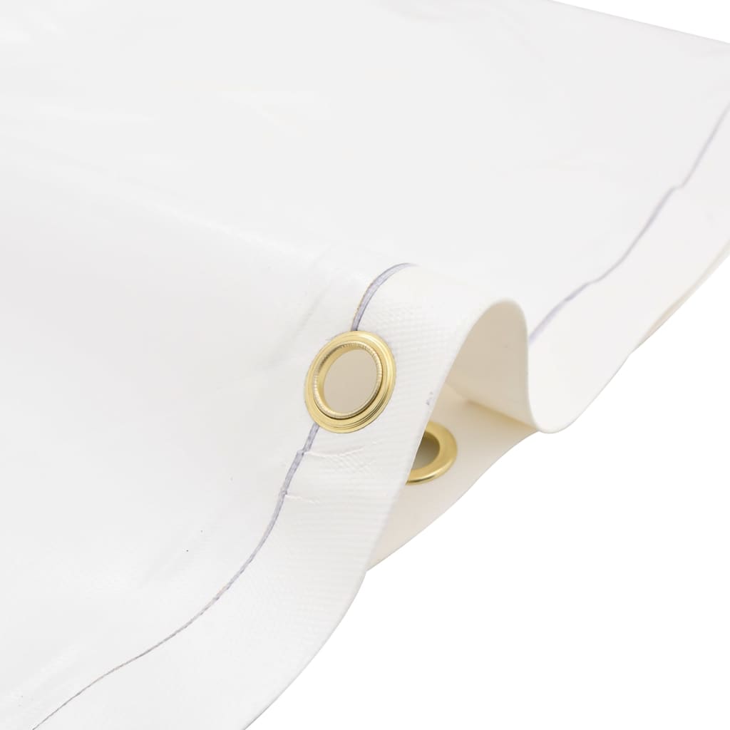 Dekzeil 650 g/m² 1,5x2,5 m wit – afbeelding 4