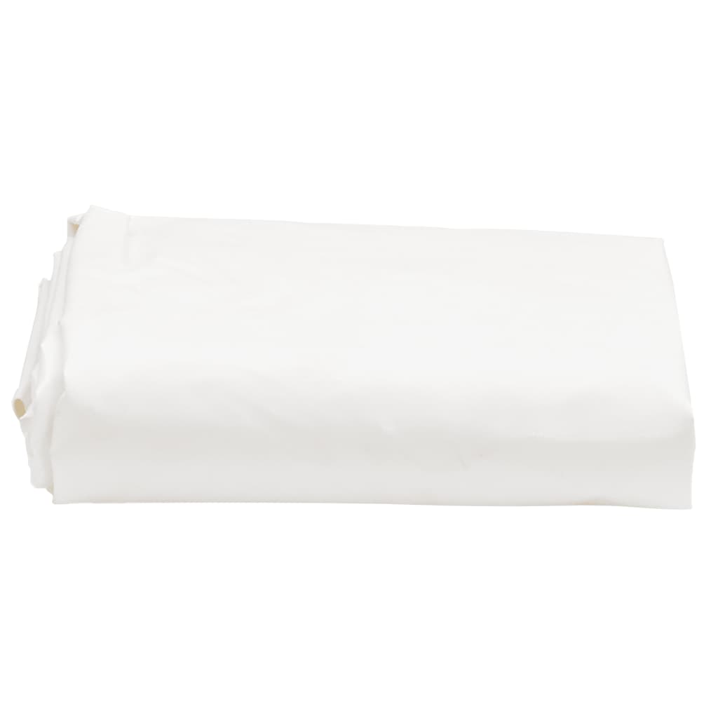 Dekzeil 650 g/m² 5x5 m wit – afbeelding 2