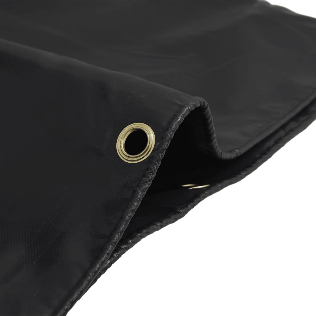 Dekzeil 650 g/m² 1,5x2,5 m zwart – afbeelding 4