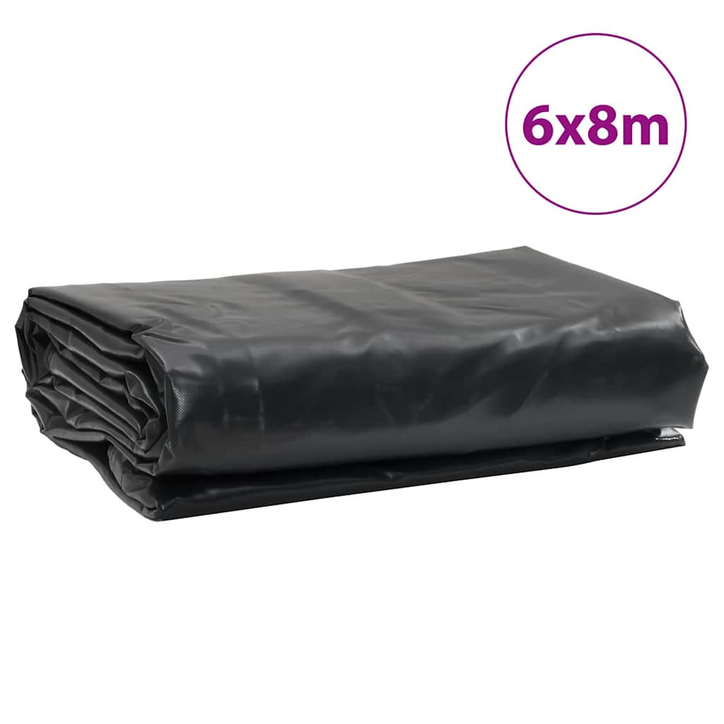 Dekzeil 650 g/m² 6x8 m antracietkleurig – afbeelding 9