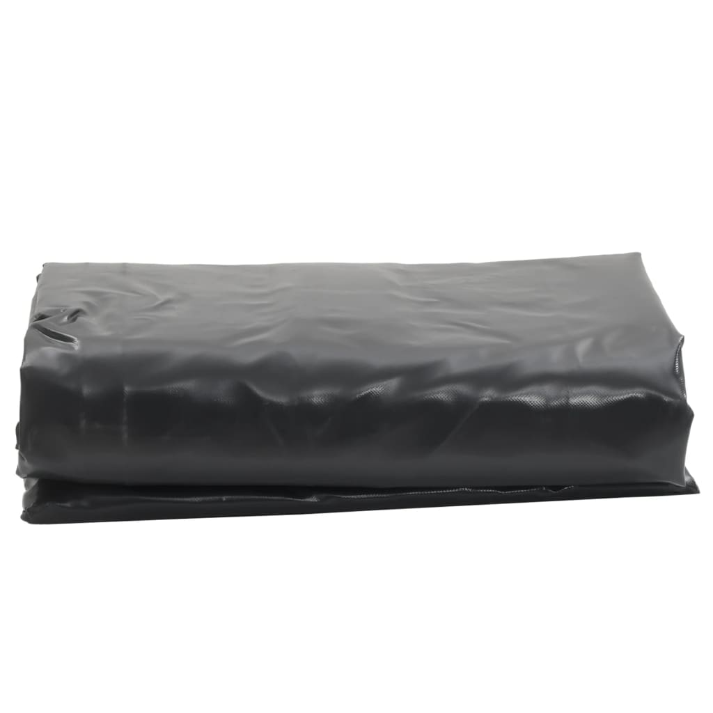 Dekzeil 650 g/m² 1x2,5 m antracietkleurig – afbeelding 2