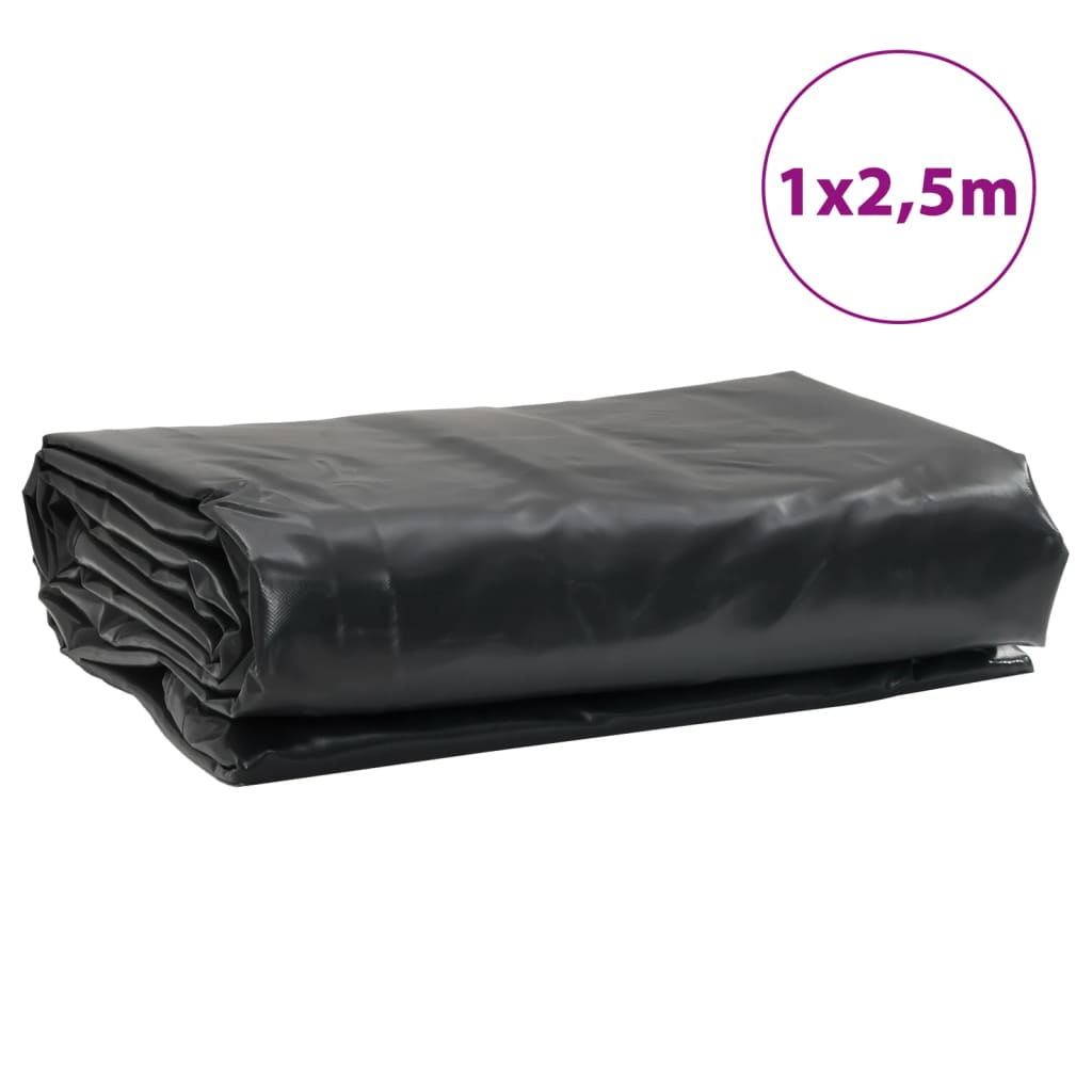 Dekzeil 650 g/m² 1x2,5 m antracietkleurig – afbeelding 9