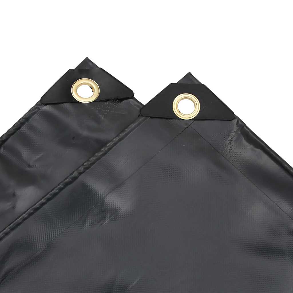 Dekzeil 650 g/m² 5x8 m antracietkleurig – afbeelding 5