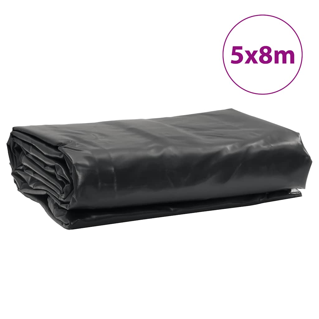 Dekzeil 650 g/m² 5x8 m antracietkleurig – afbeelding 9
