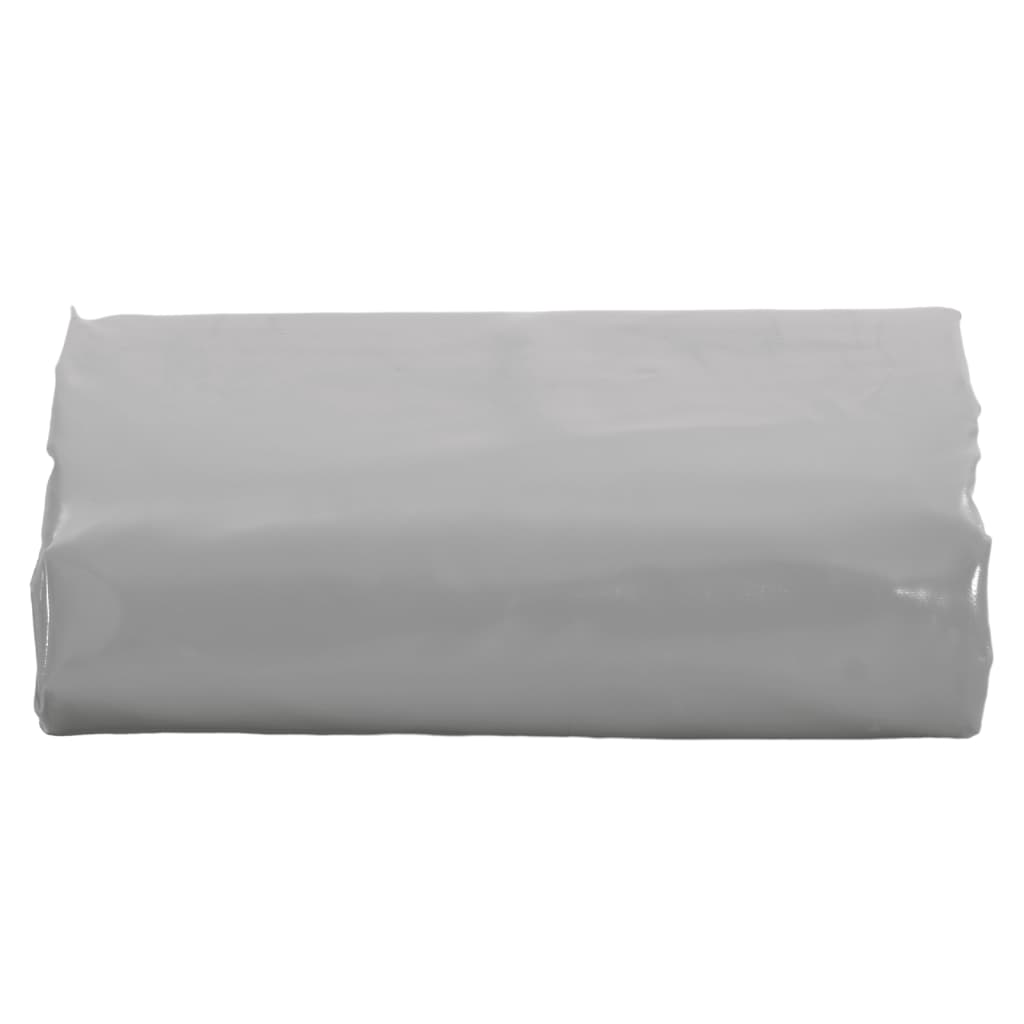 Dekzeil 650 g/m² 3x5 m grijs – afbeelding 2
