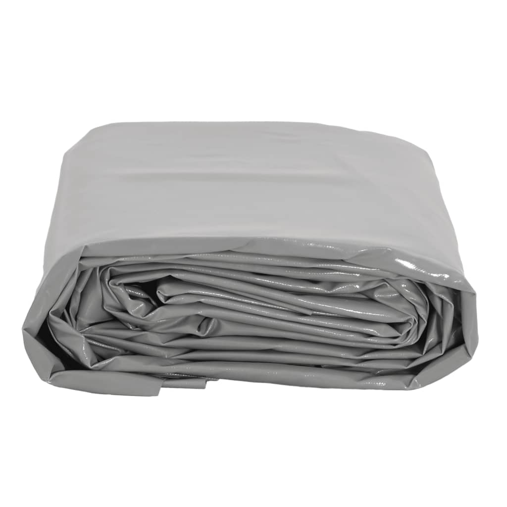 Dekzeil 650 g/m² 3x5 m grijs – afbeelding 3