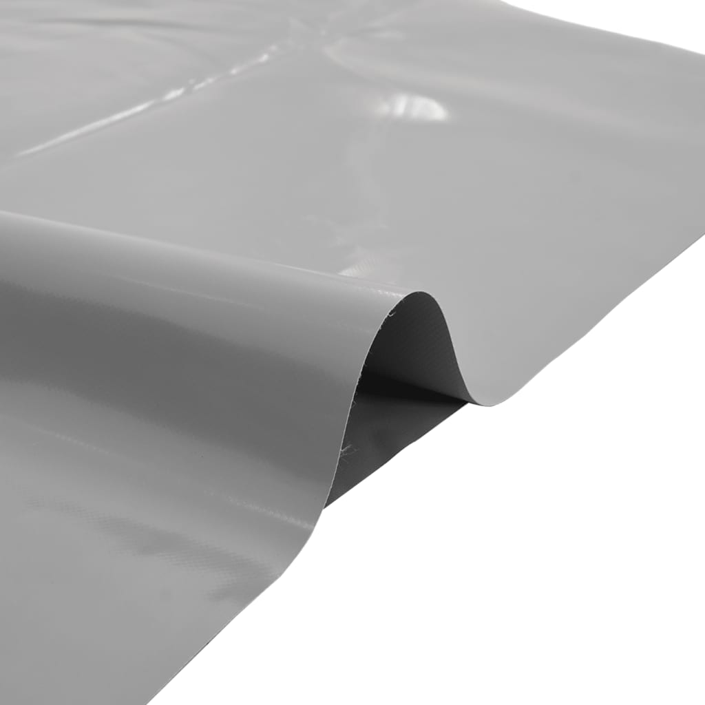 Dekzeil 650 g/m² 3x5 m grijs – afbeelding 4