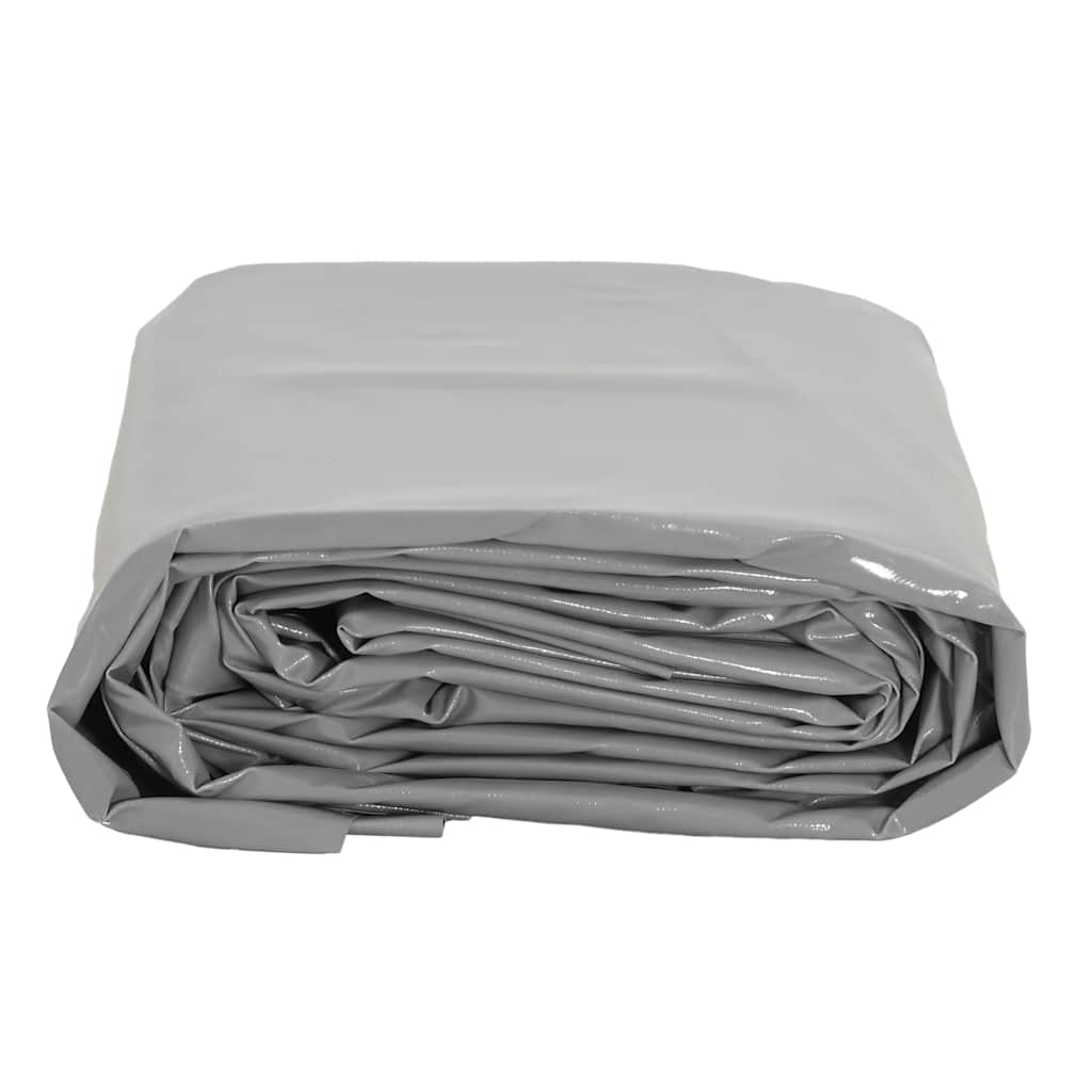 Dekzeil 650 g/m² 4x4 m grijs – afbeelding 3