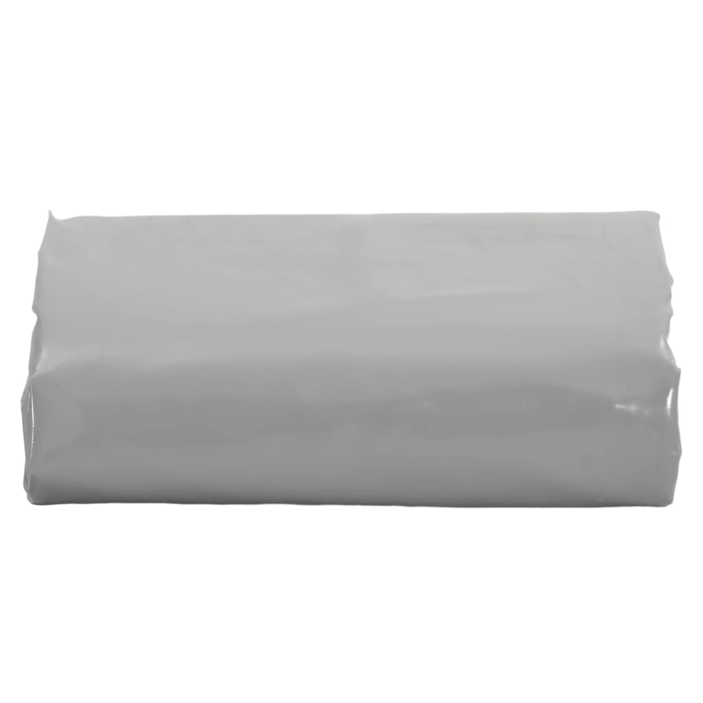 Dekzeil 650 g/m² 4x5 m grijs – afbeelding 2