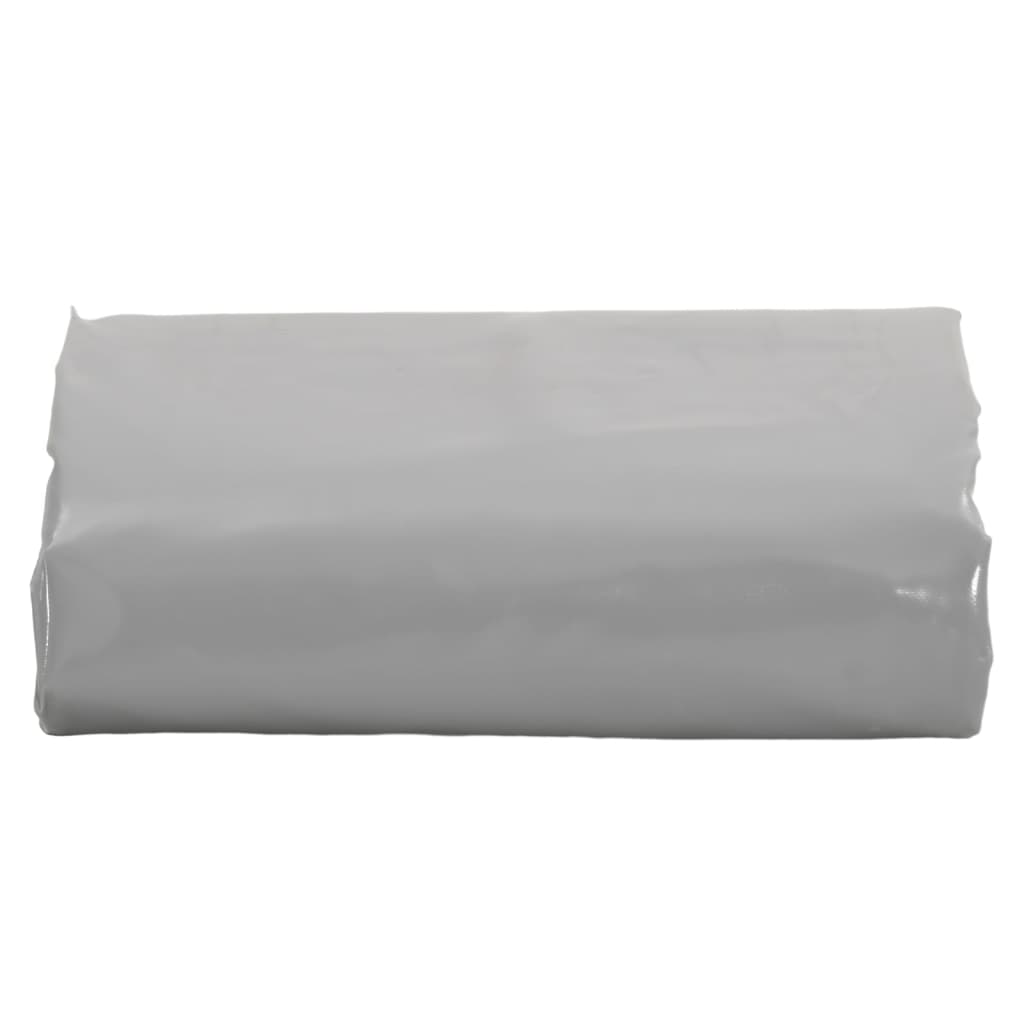 Dekzeil 650 g/m² 1,5x20 m grijs – afbeelding 2