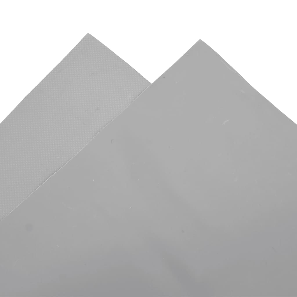 Dekzeil 650 g/m² 1,5x20 m grijs – afbeelding 5