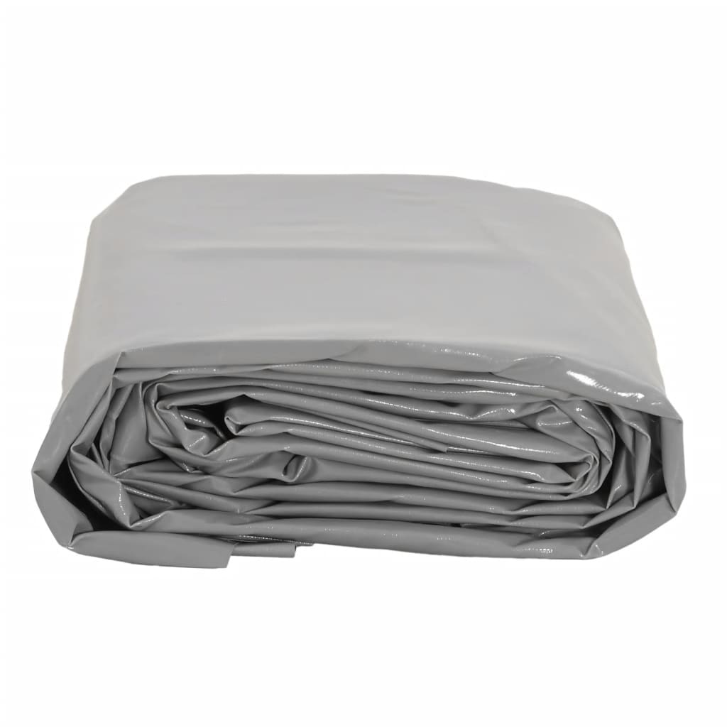 Dekzeil 650 g/m² 3,5x5 m grijs – afbeelding 3