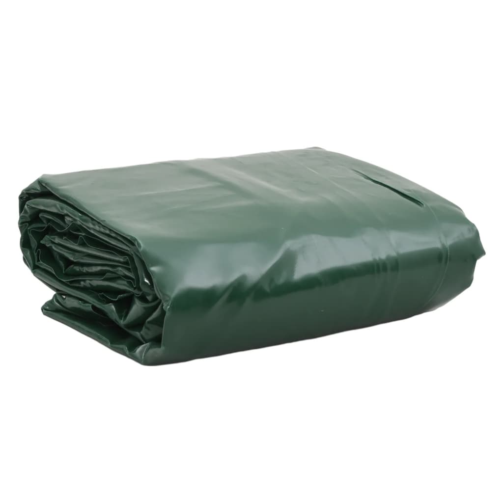Dekzeil 650 g/m² 3x6 m groen – afbeelding 1