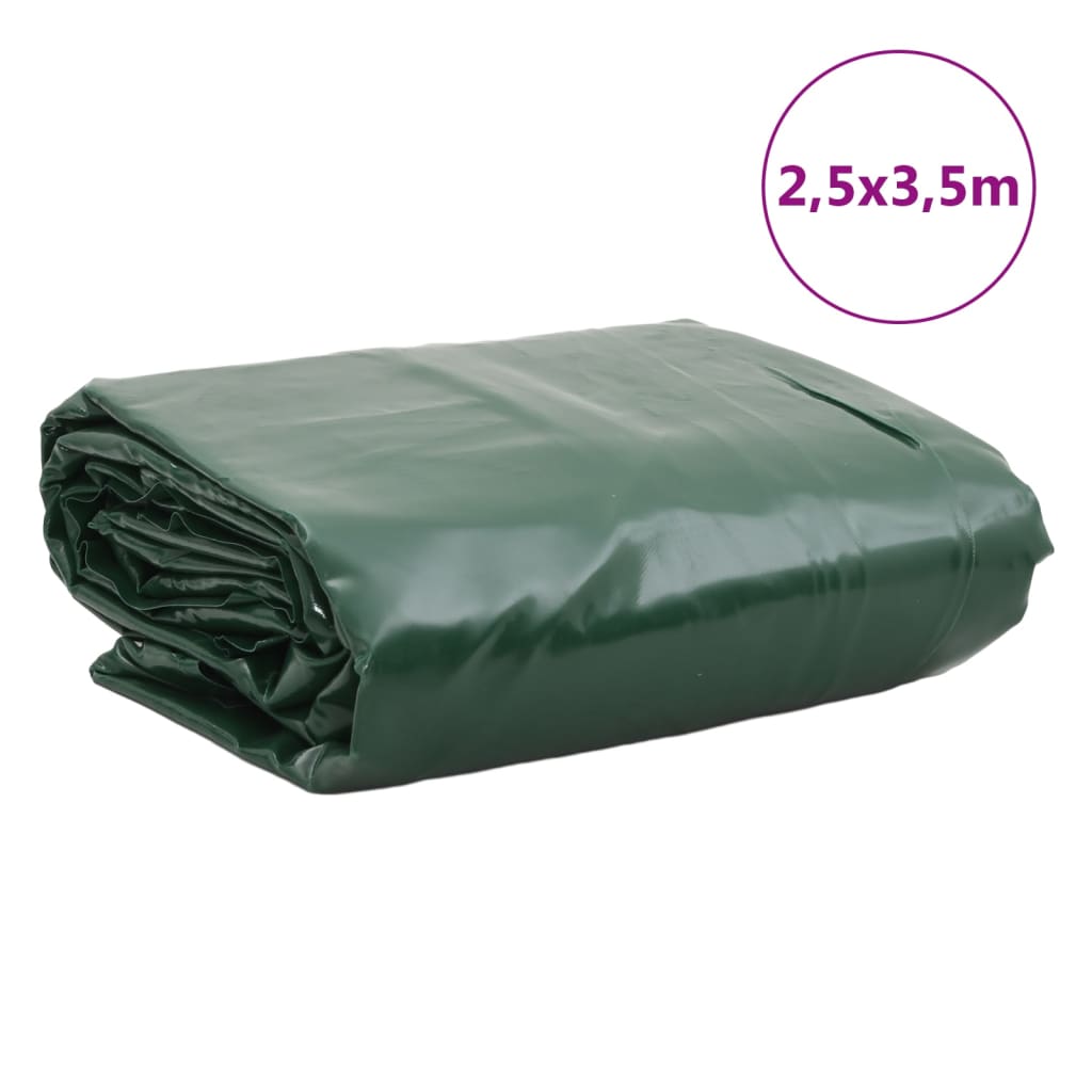 Dekzeil 650 g/m² 2,5x3,5 m groen – afbeelding 9