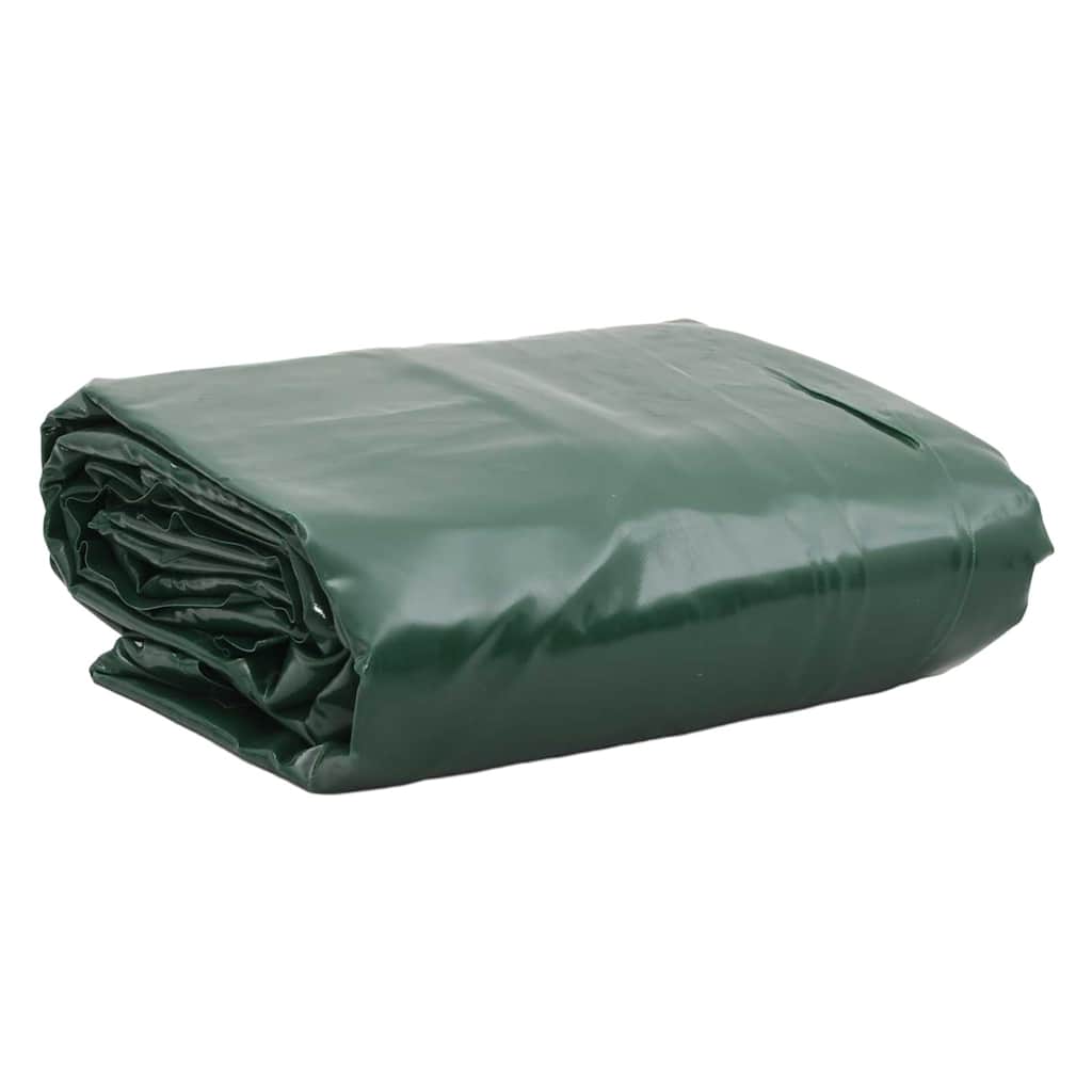 Dekzeil 650 g/m² 5x6 m groen – afbeelding 1