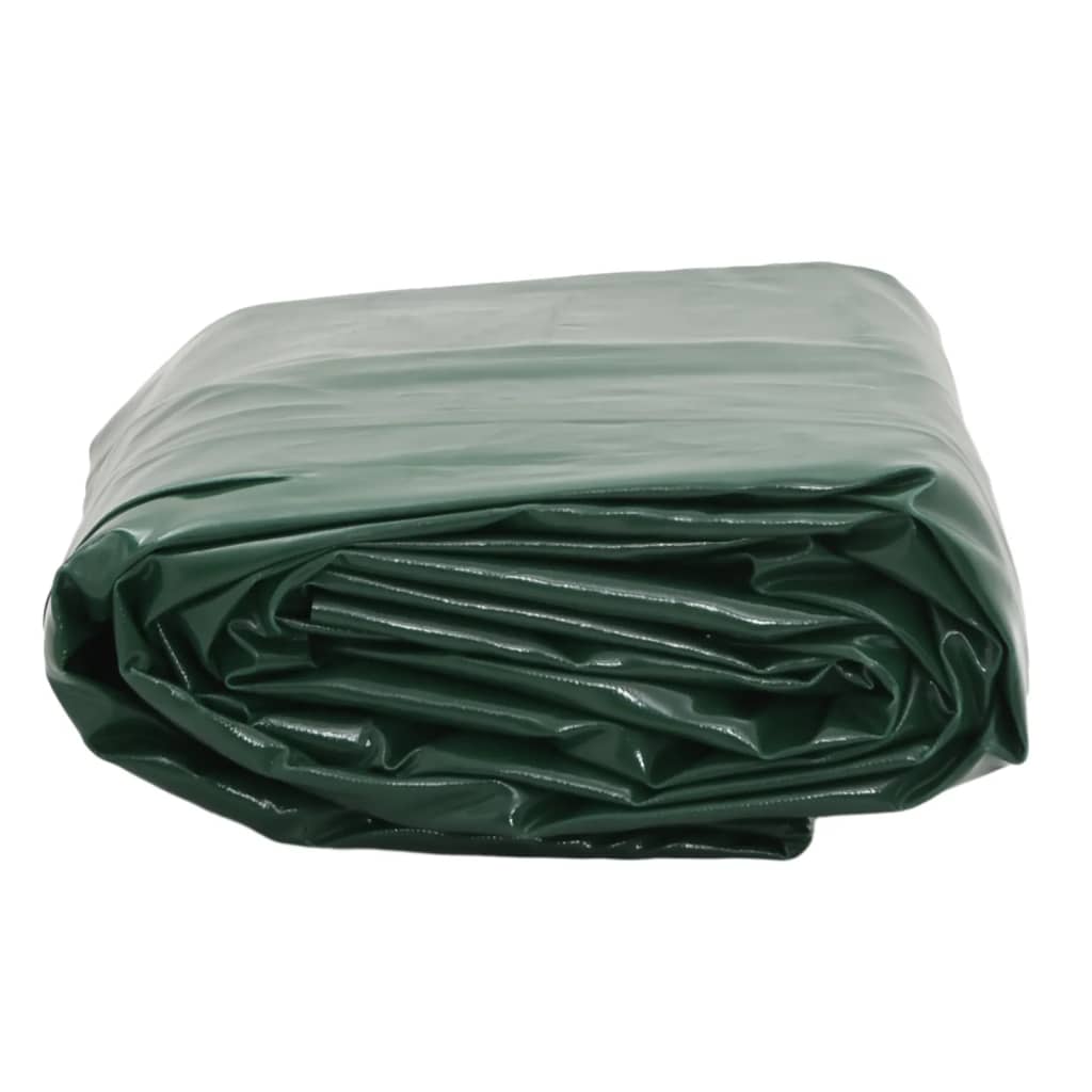 Dekzeil 650 g/m² 5x7 m groen – afbeelding 3