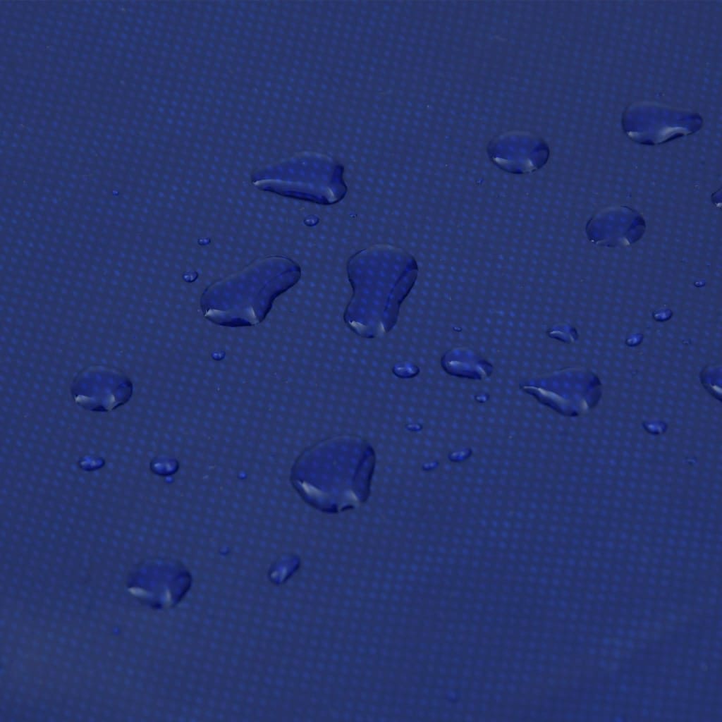 Dekzeil 650 g/m² 3x3 m blauw – afbeelding 7