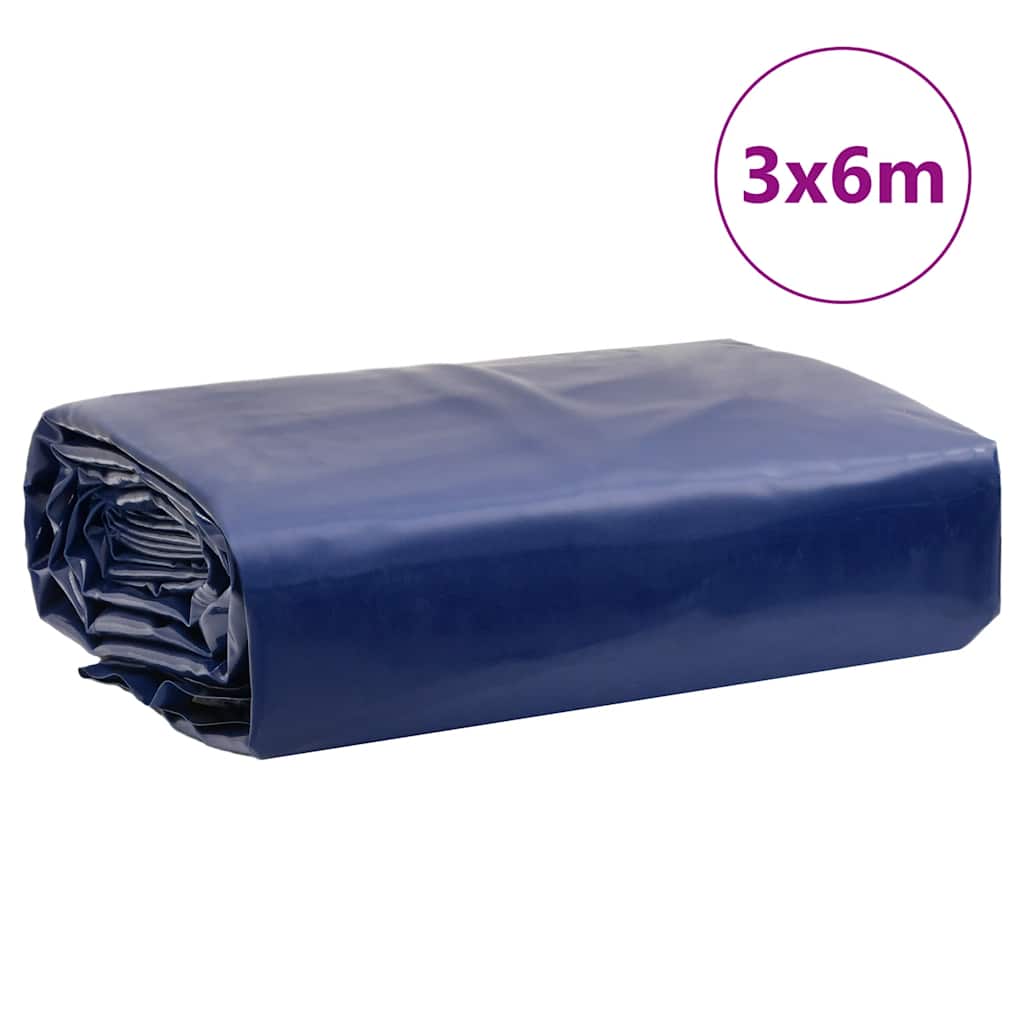 Dekzeil 650 g/m² 3x6 m blauw – afbeelding 9