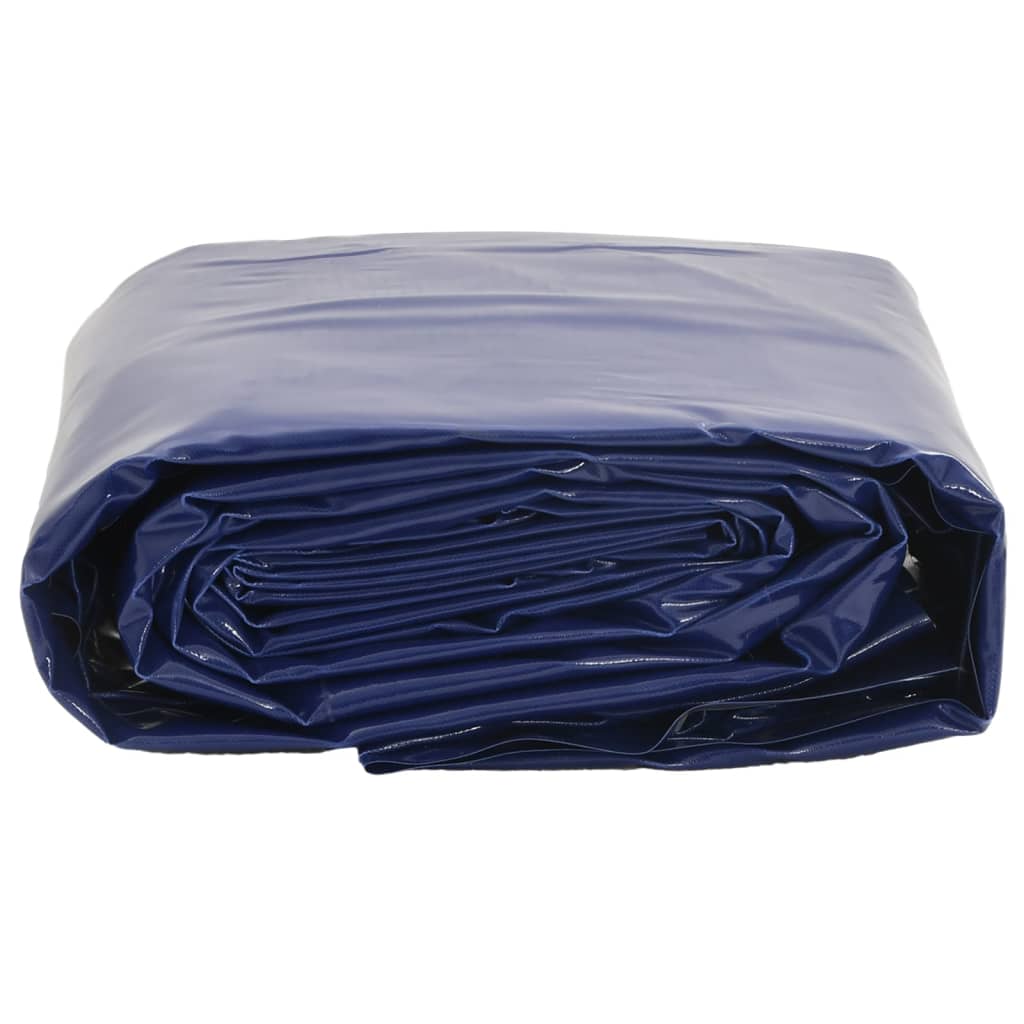 Dekzeil 650 g/m² 5x8 m blauw – afbeelding 3