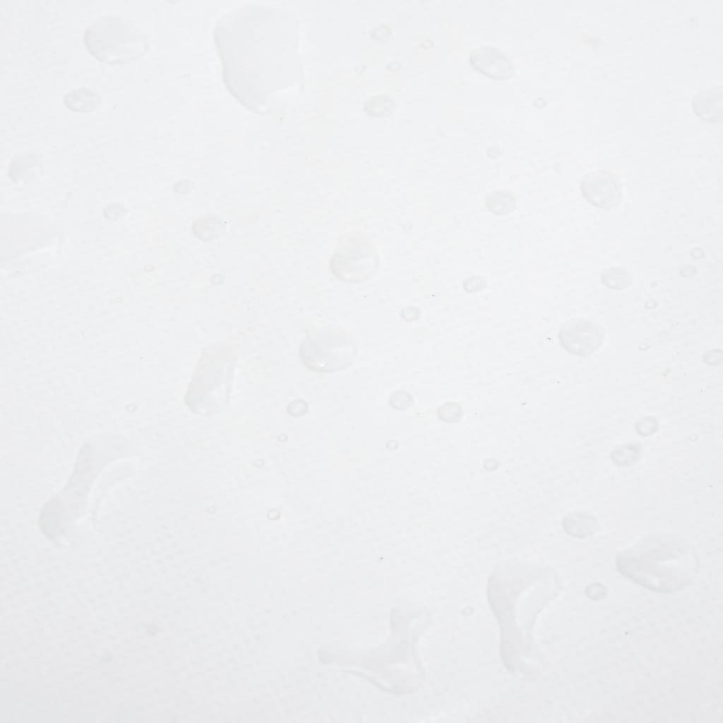 Dekzeil 650 g/m² 3x5 m wit – afbeelding 7