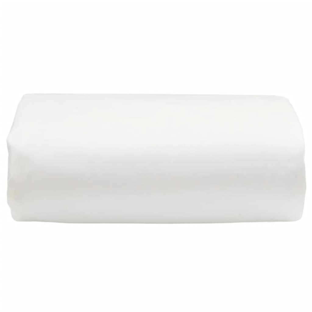 Dekzeil 650 g/m² 5x6 m wit – afbeelding 2