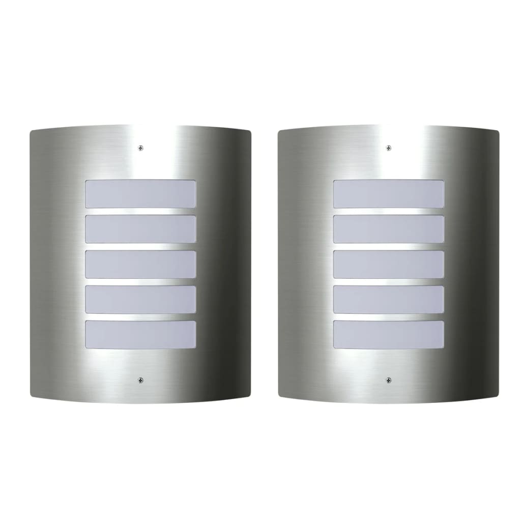 Buitenlamp RVS Falerna 2 st