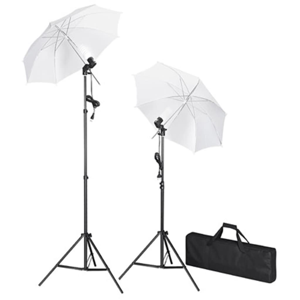 Studioset met groene achtergrond en lampen 600x300 cm – afbeelding 3