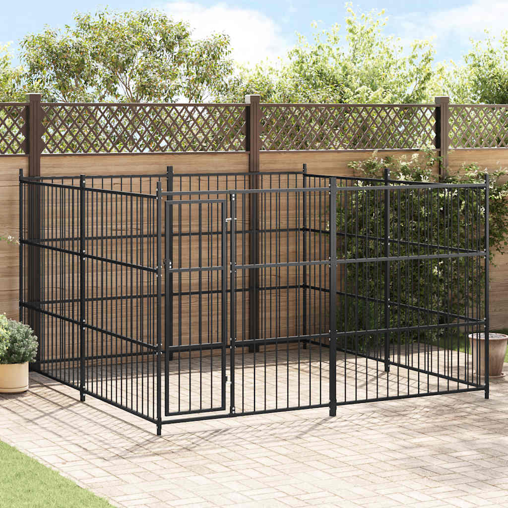 Hondenkennel voor buiten 300x300x185 cm
