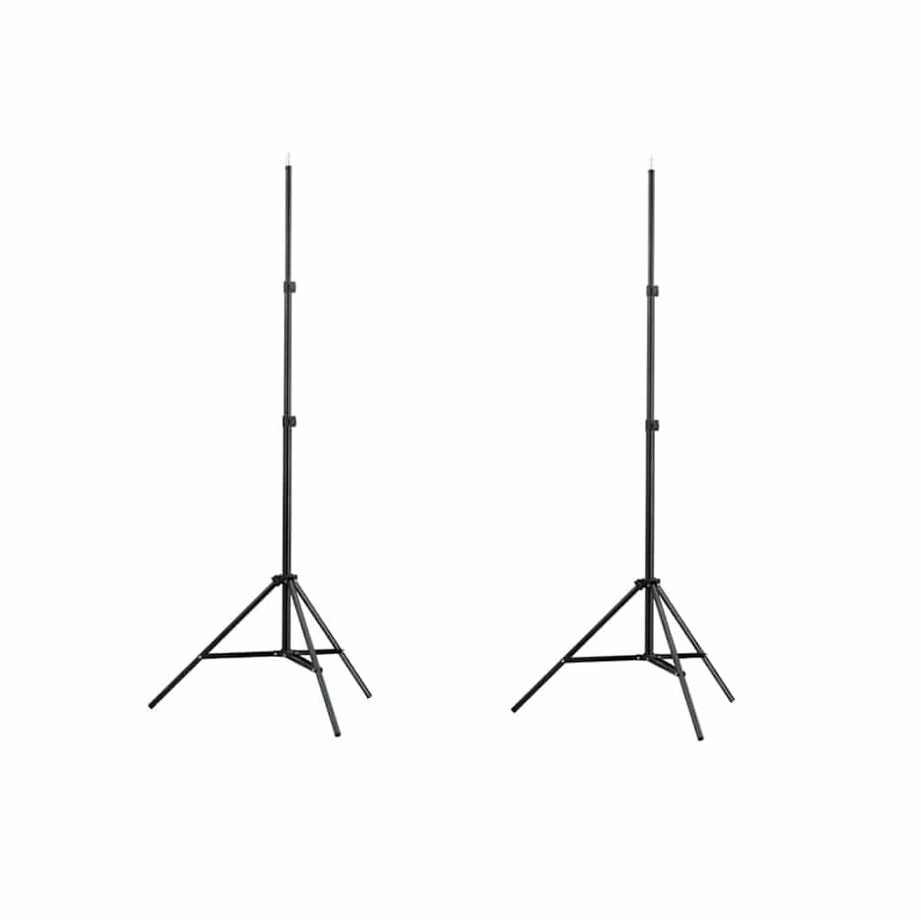 Lampstatief 78-210 cm 2 st – afbeelding 1