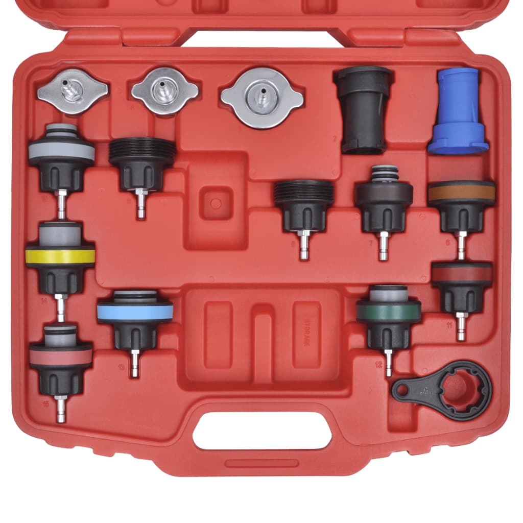 Radiateur druktester 18-delig – afbeelding 4