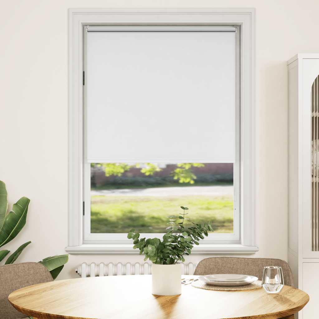 Rolgordijn verduisterend 84,4 x 175 cm stofbreedte 80 cm wit