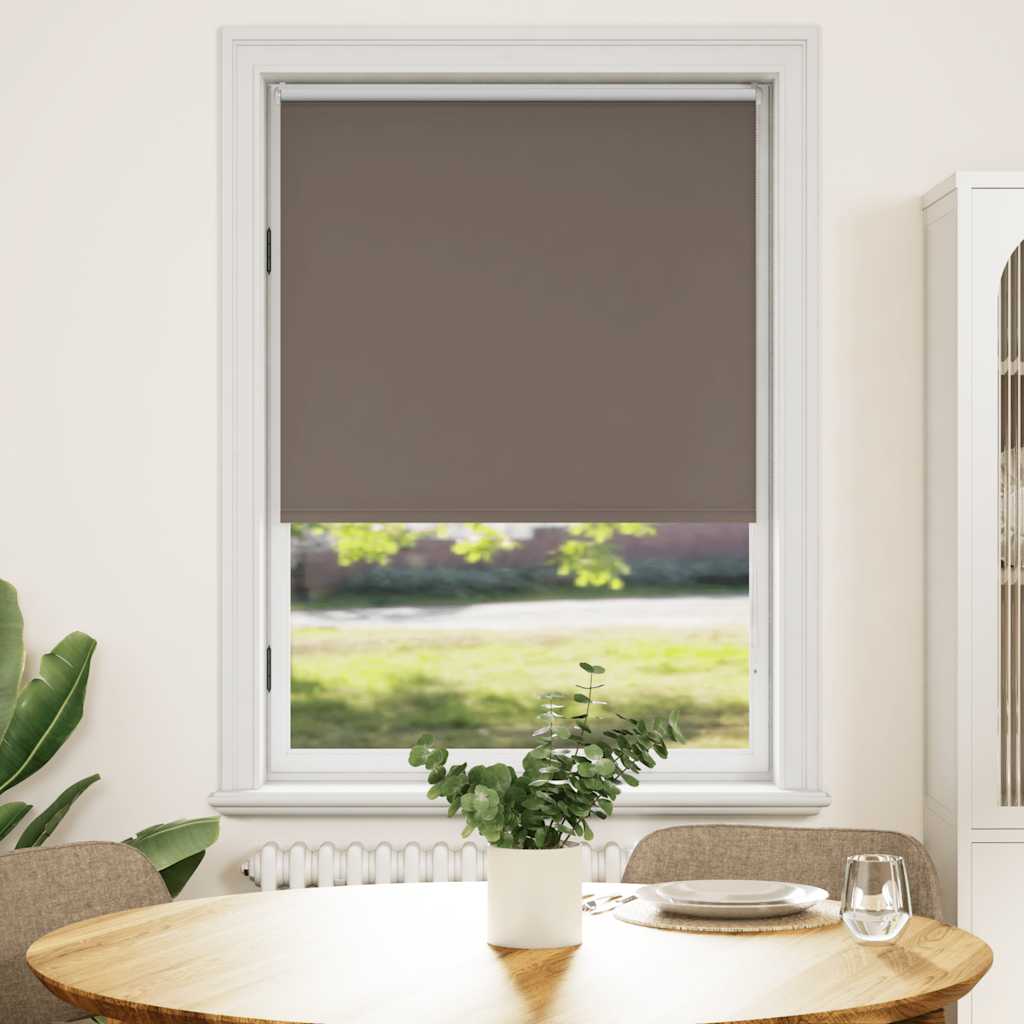 Rolgordijn verduisterend 84,4 x 175 cm stofbreedte 80 cm koffiebruin