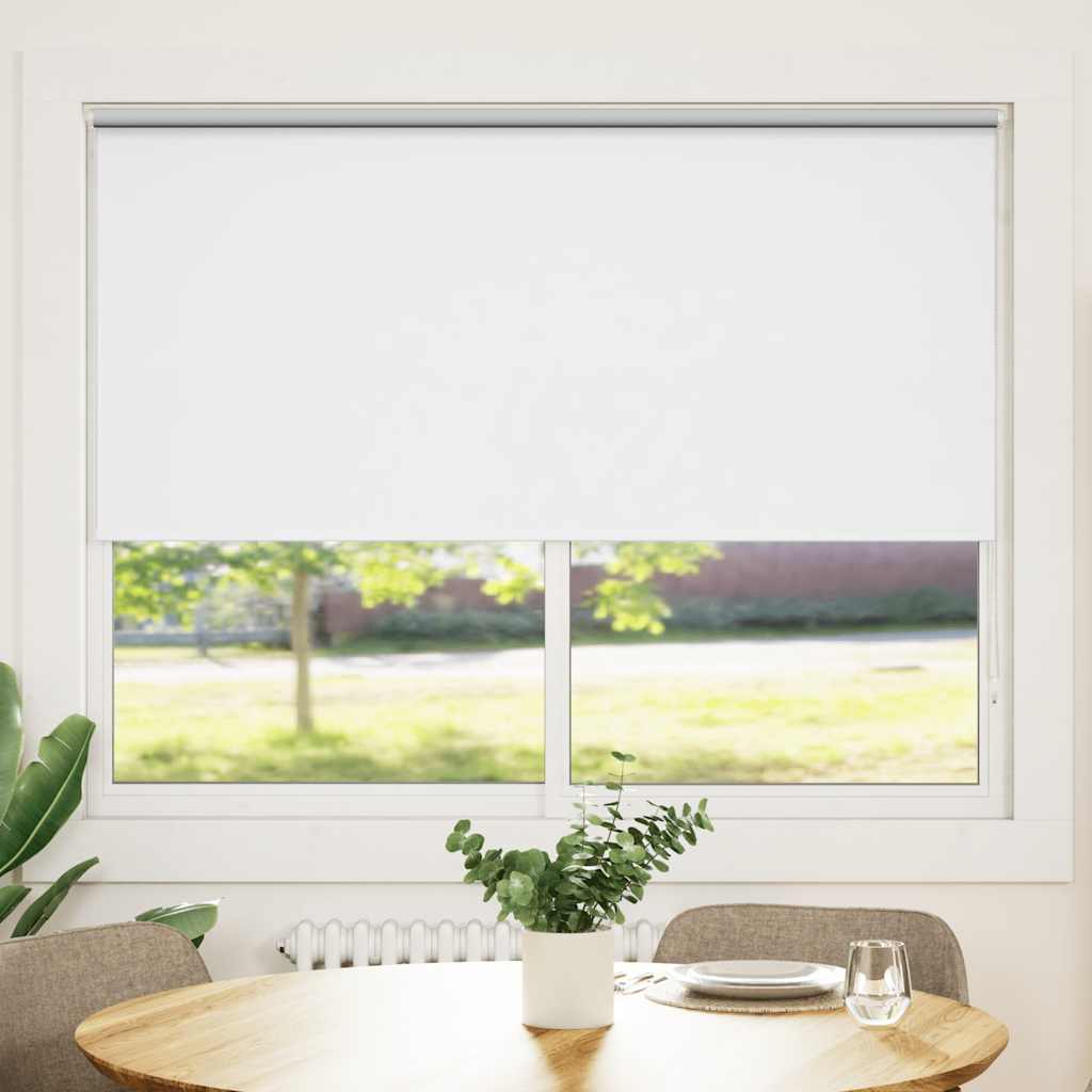 Rolgordijn verduisterend 144,4 x 175 cm stofbreedte 140 cm wit