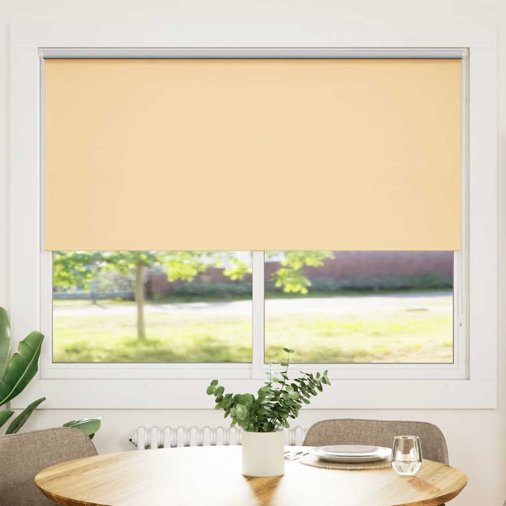 Rolgordijn verduisterend 164,4 x 175 cm stofbreedte 160 cm beige