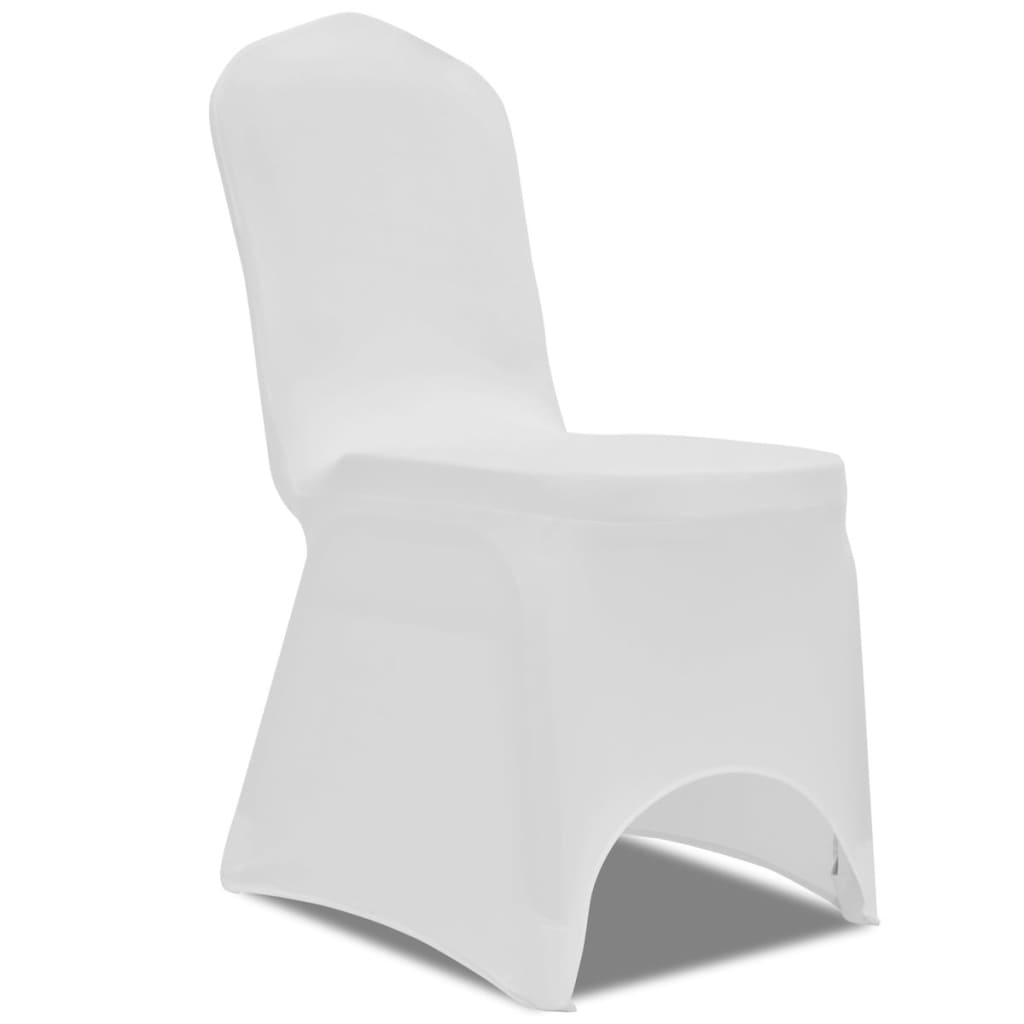 Stoelhoes Stretch Wit (50 stuks) – afbeelding 1