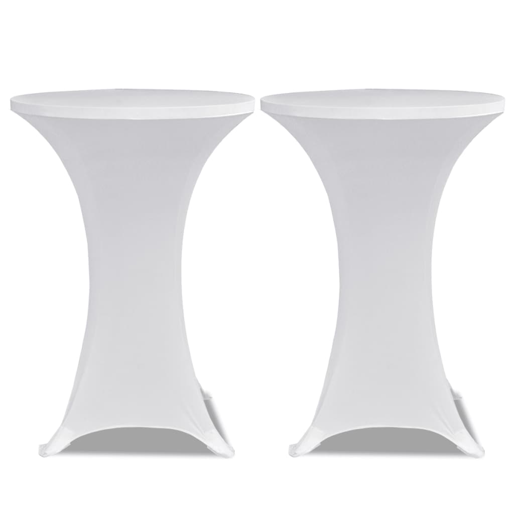 Statafelhoes Stretch Ø70cm Wit (2 stuks) – afbeelding 2