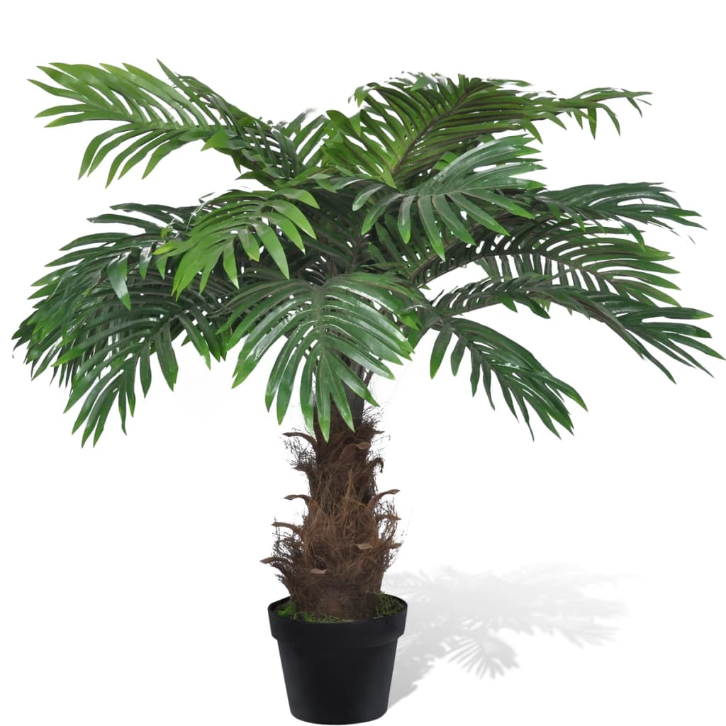 Kunstboom met pot cycaspalm 80 cm – afbeelding 1
