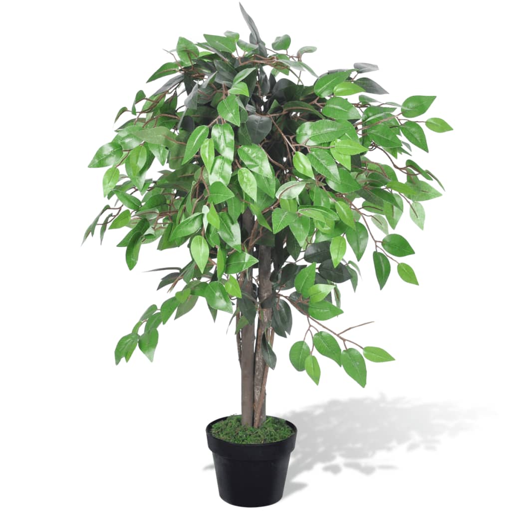 Kunst vijgenboom met pot 90 cm – afbeelding 1