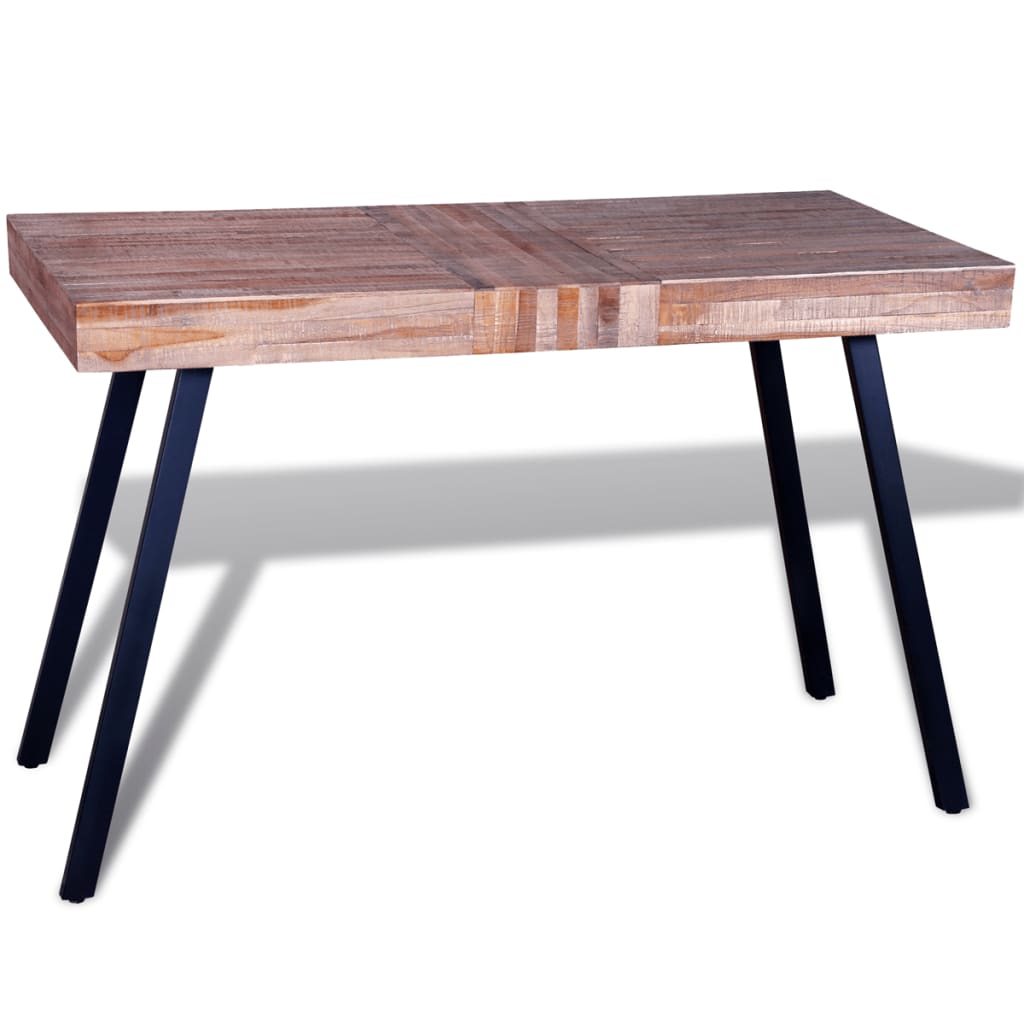 Tafel gerecycled teakhout – afbeelding 4