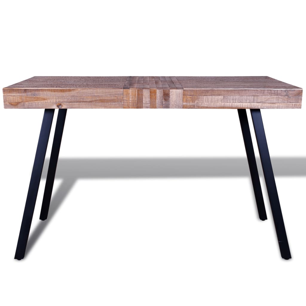 Tafel gerecycled teakhout – afbeelding 5