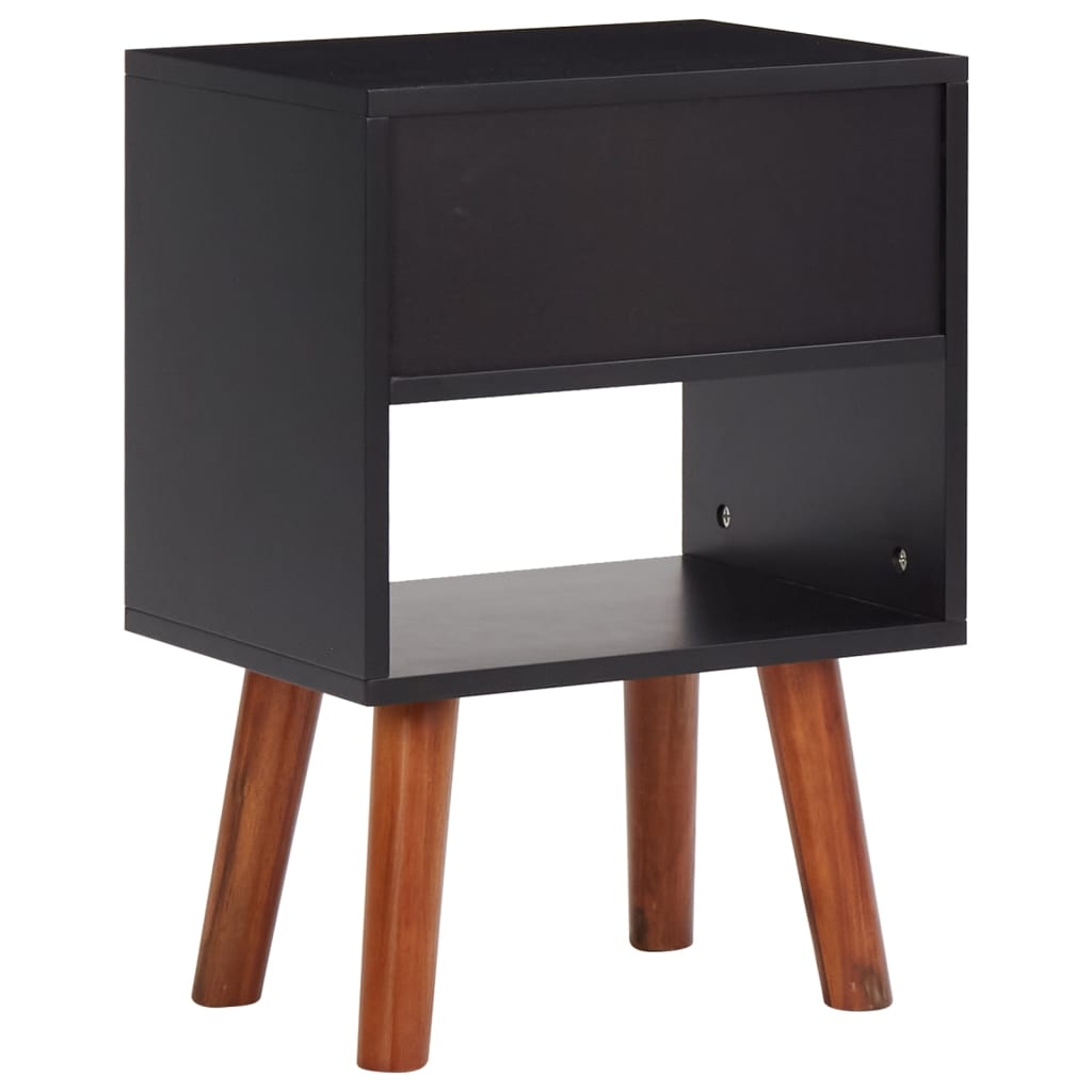 Nachtkastje 40x30x57 cm massief acaciahout – afbeelding 5
