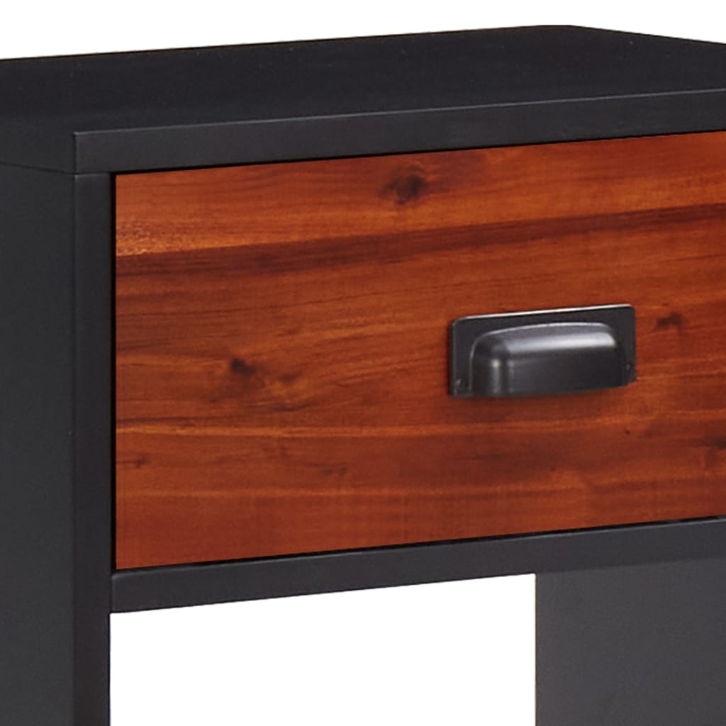 Nachtkastje 40x30x57 cm massief acaciahout – afbeelding 6