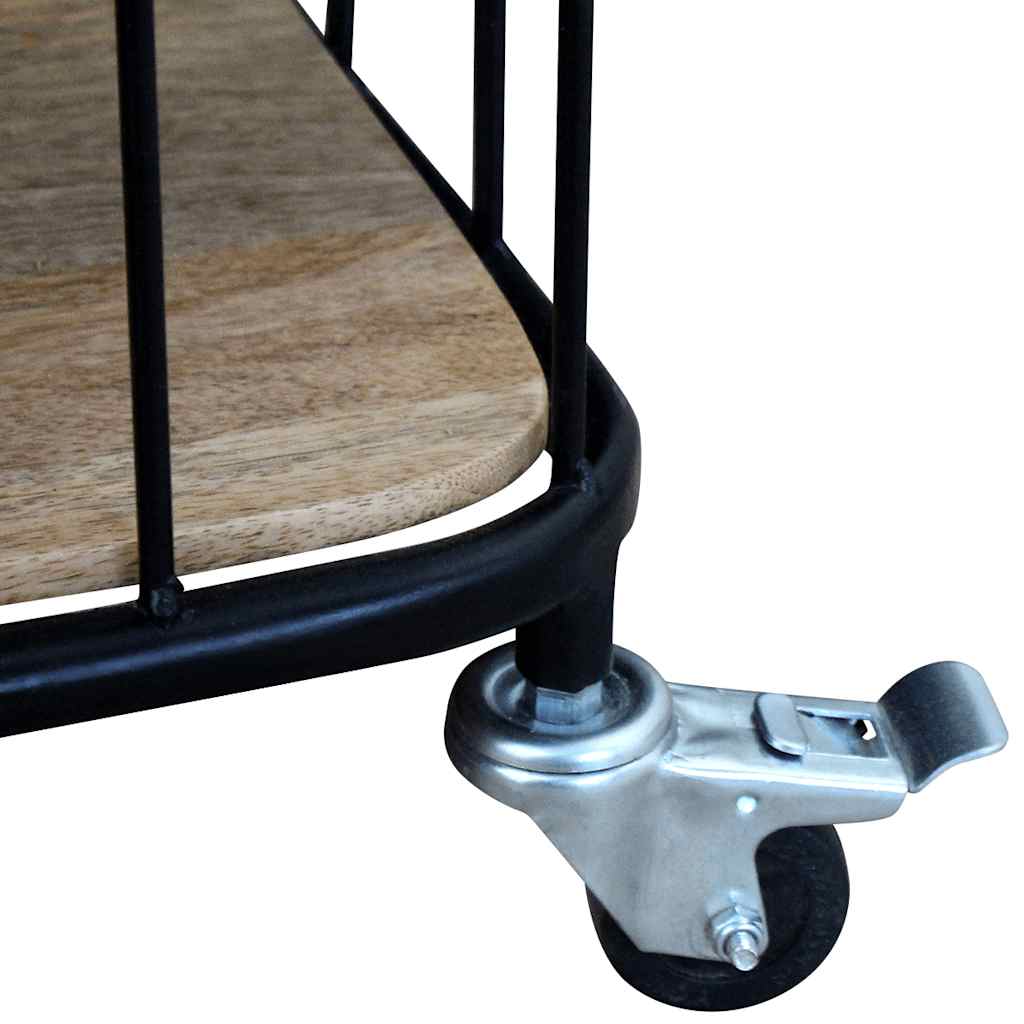 Tv-meubel100x40x45 cm massief mangohout – afbeelding 9