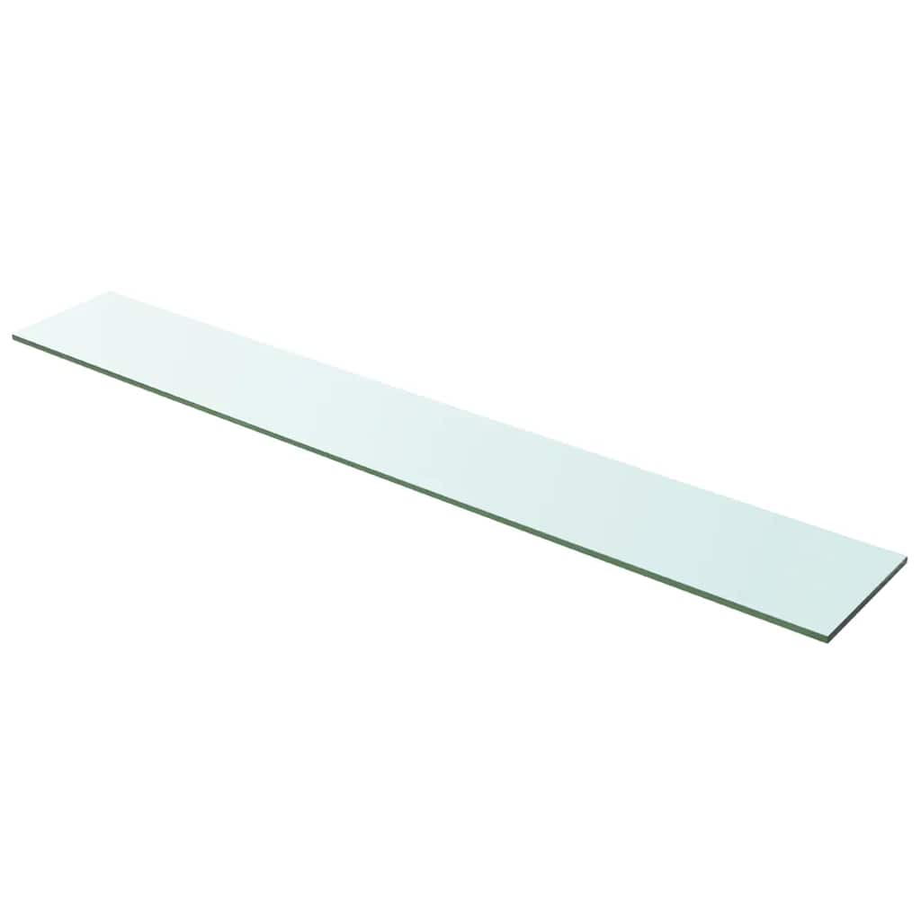 Wandschap transparant 100x15 cm glas – afbeelding 1