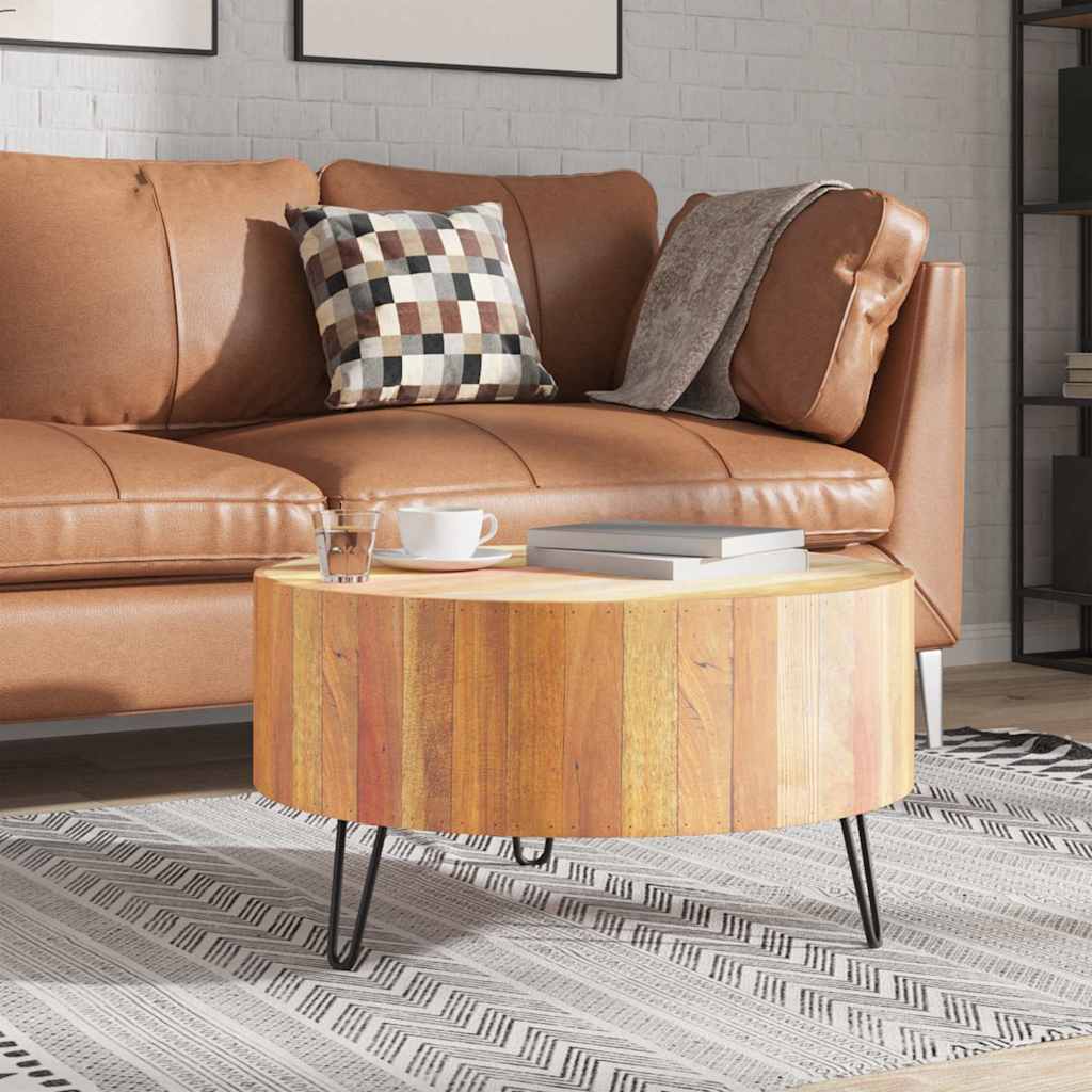 Salontafel massief gerecycled hout