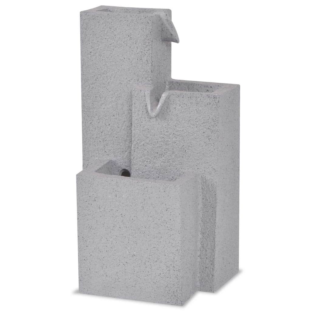 Binnenfontein met LED-verlichting polyresin – afbeelding 2
