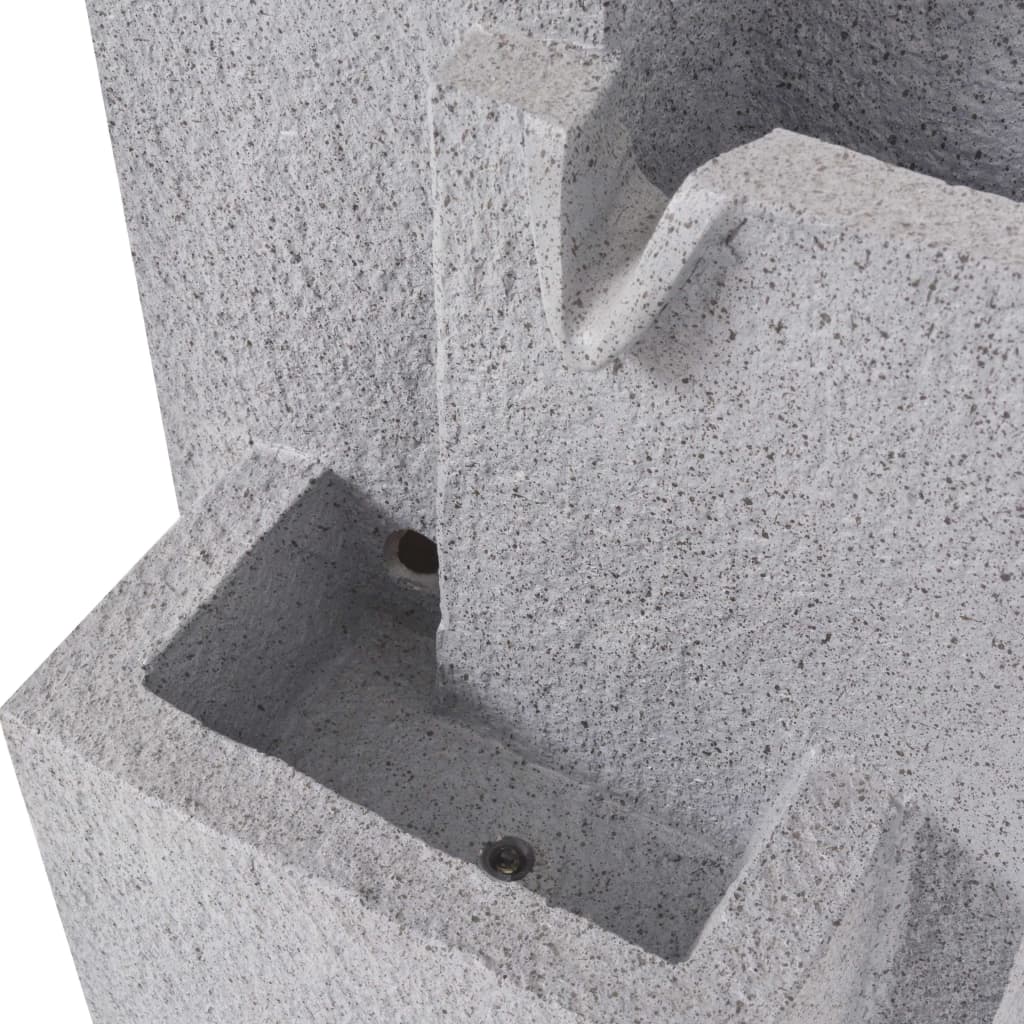 Binnenfontein met LED-verlichting polyresin – afbeelding 6