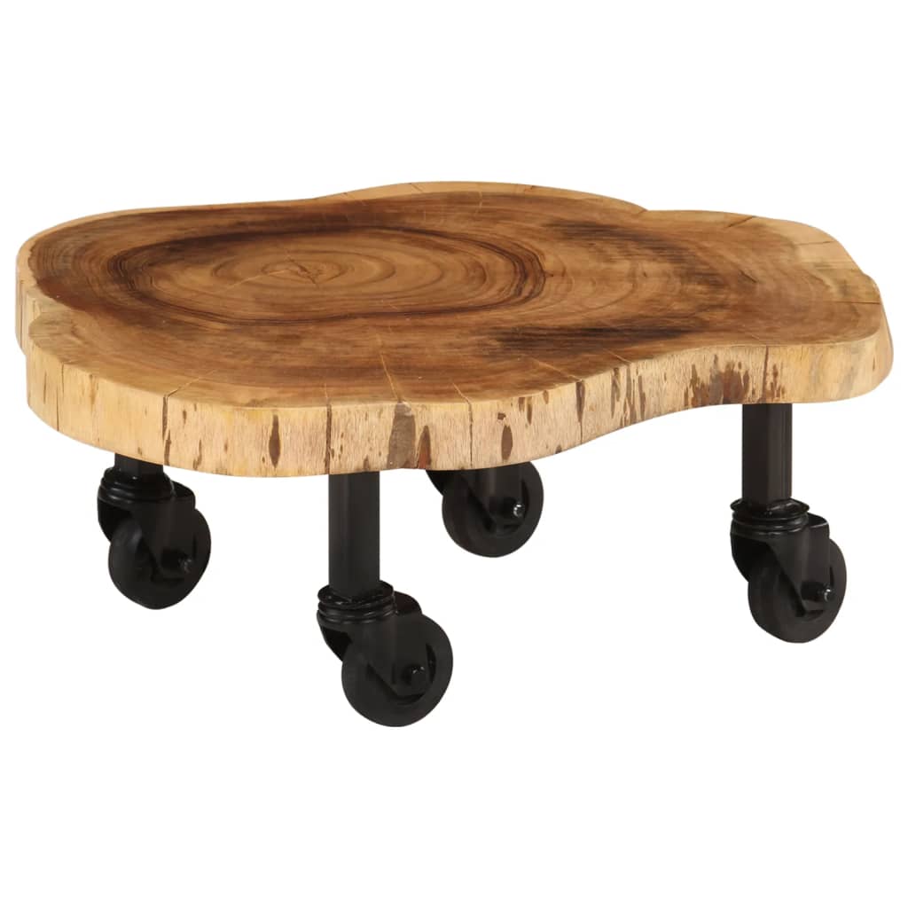Salontafel 60x55x25 cm massief acaciahout
