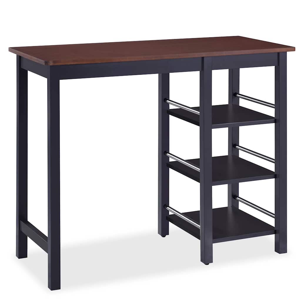 3-delige Barset MDF zwart – afbeelding 4