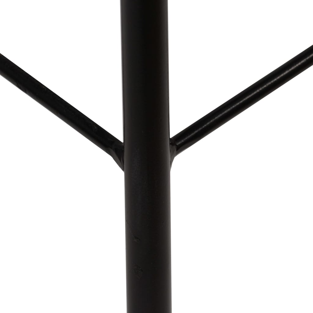 Barkrukken 2 st massief gerecycled hout – afbeelding 8